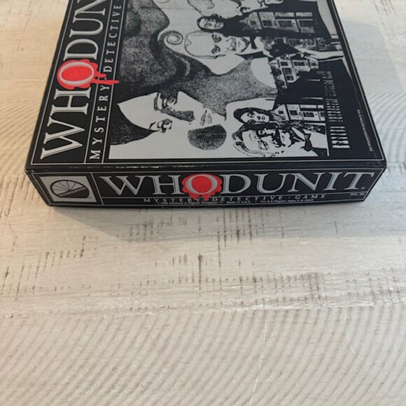 Vintage, rare 1985 Selchow & Righter Whodunit Mystery Detective Game - Picture 8 of 12